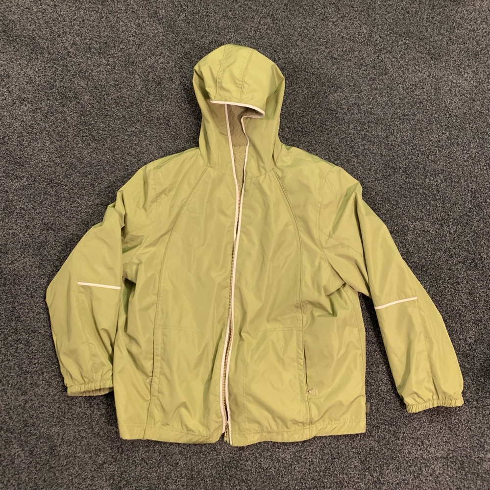 Weathertamer Lime Green Rain Jacket XL